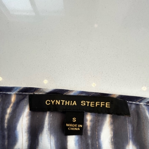 Cynthia Steffe evening top ladies size small. Gorgeous Elasticated at waist - Picture 5 of 5